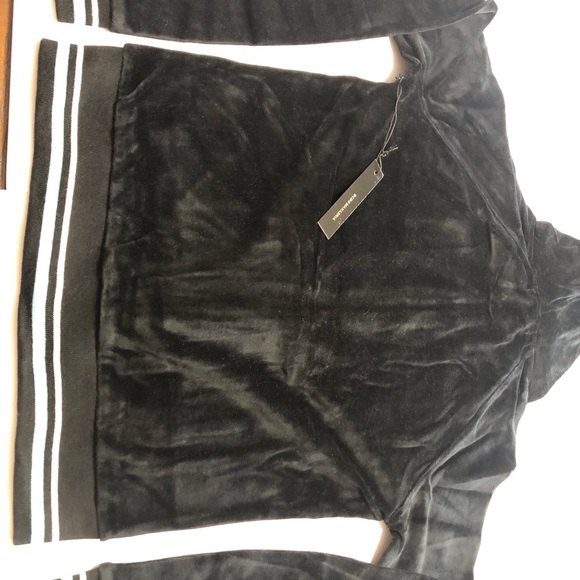 COPY - BCBG maxazria  Medium Black Women’s track suit BCV04211P New Hoodie/pant… - Picture 15 of 16